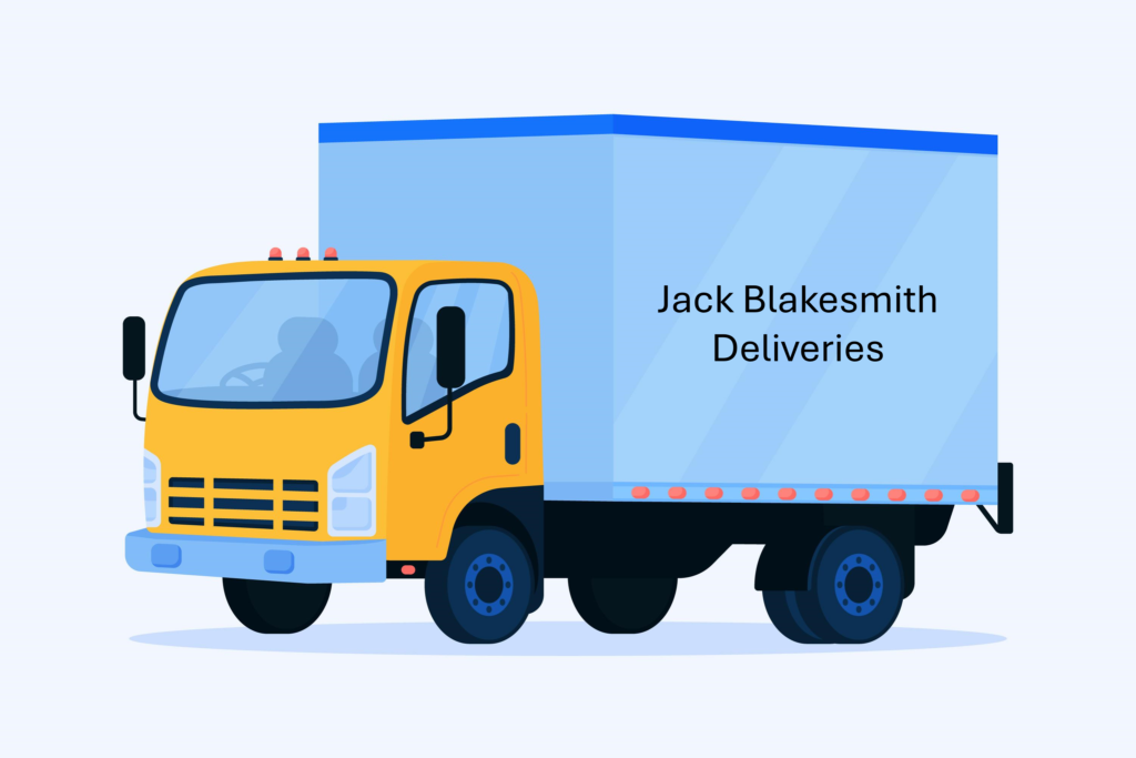 Jack Blakesmith Deliveries